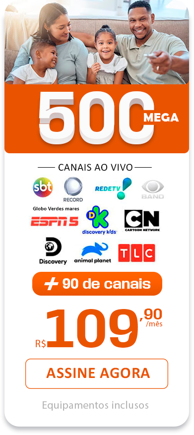 Imagem do Plano de 500mb mega da empresa Speedcom